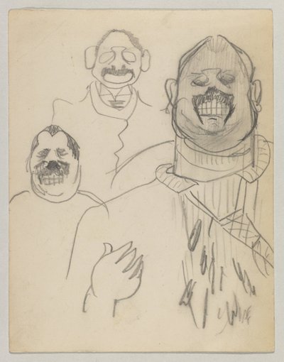Invitationskort til Louis Gesslers og hustrus sølvbryllupsreception af Lovis Corinth