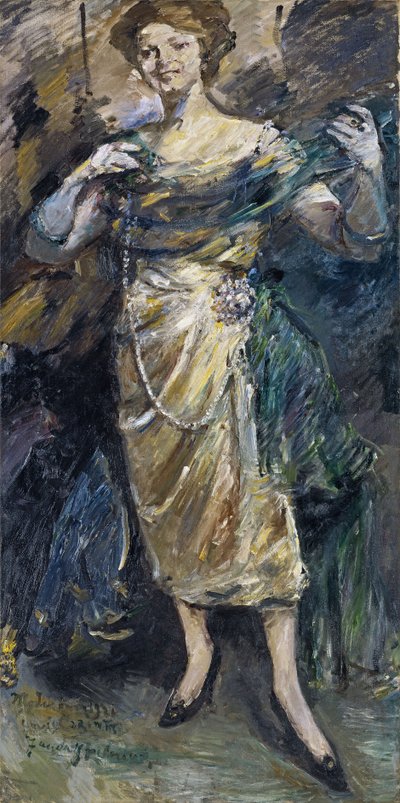 Modeshow, 1921 af Lovis Corinth