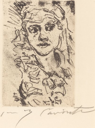 Henny Porten af Lovis Corinth