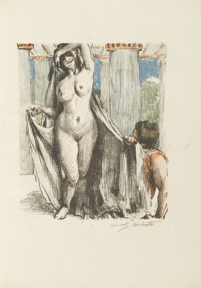 Illustration til Sangene, 1911 af Lovis Corinth