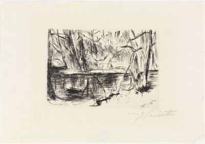 I Tiergarten af Lovis Corinth