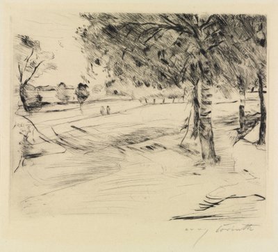 Landskab af Lovis Corinth