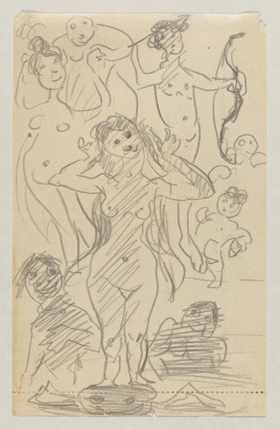Lovis Corinth og Carl Strathmann af Lovis Corinth