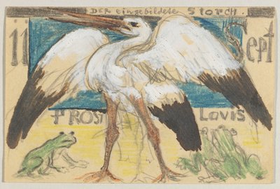 Lovis Corinth til Carl Strathmann: postkort, poststemplet 12. september 1905 af Lovis Corinth