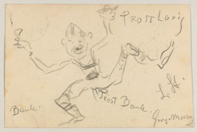 Lovis Corinth til Carl Strathmann: postkort, poststemplet 6. november 1906 af Lovis Corinth