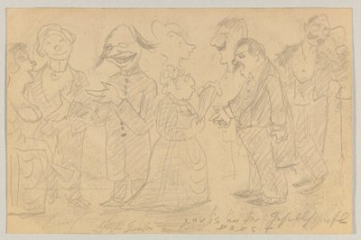 Lovis Corinth til Carl Strathmann: postkort, poststemplet 8. november 1899 af Lovis Corinth