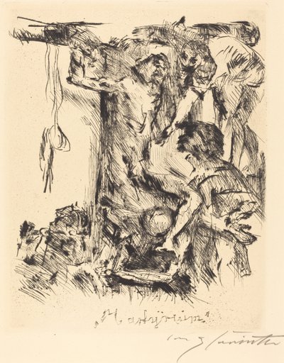 Martyrium Martyrium, 1921. af Lovis Corinth