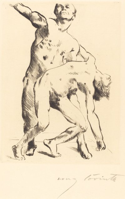 Odysseus og bejleren Odysseus og bejleren, 1914. af Lovis Corinth