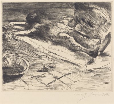 Pietà, 1920. af Lovis Corinth