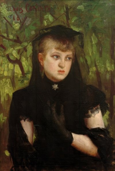 Portræt af fru Behn af Lovis Corinth