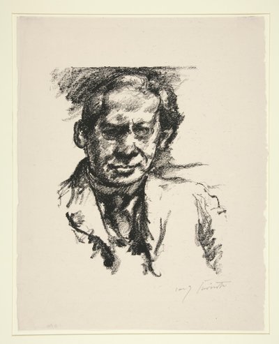 Portræt af Arno Holz af Lovis Corinth