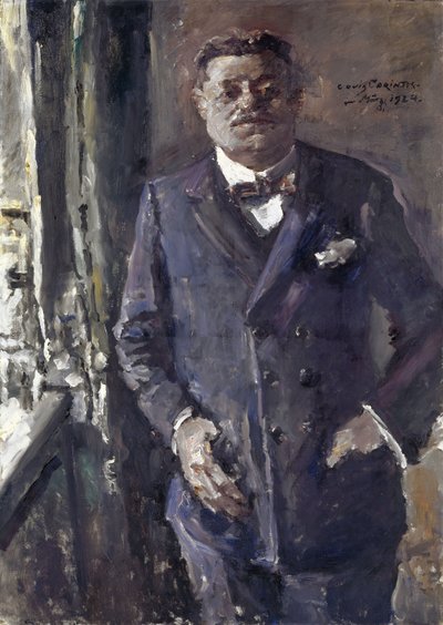 Portræt af Friedrich Ebert 1871-1925, præsident for det tyske rige, 1924. af Lovis Corinth