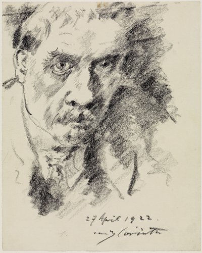 Selvportræt af Lovis Corinth