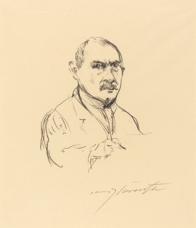 Selvportræt, 1914. af Lovis Corinth