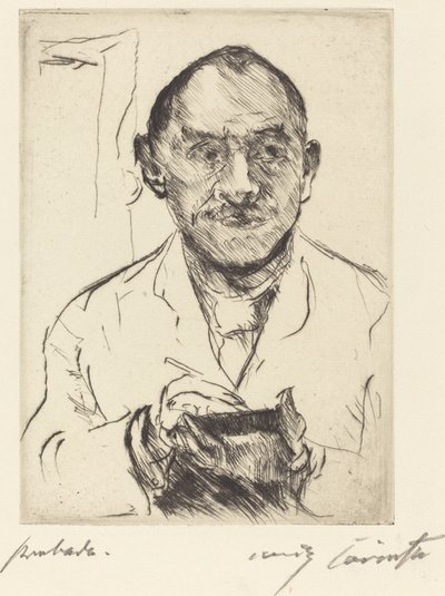Selvportræt, 1915. af Lovis Corinth