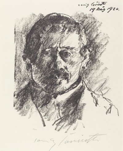 Selvportræt, 1920. af Lovis Corinth