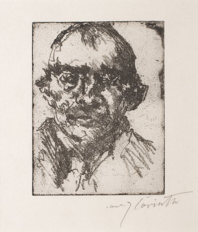 selvportræt af Lovis Corinth
