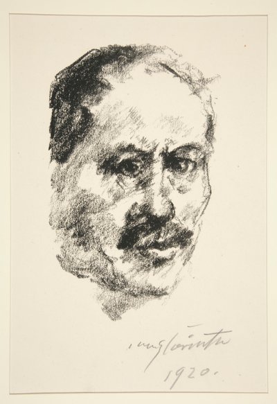 Selvportræt af Lovis Corinth