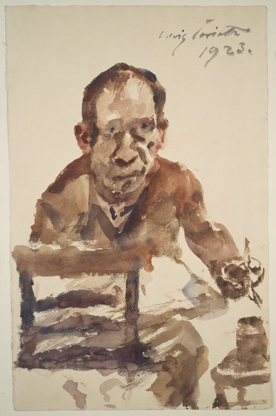 Selvportræt af Lovis Corinth