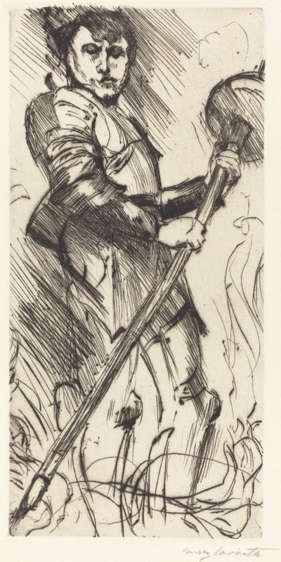 St. Georg Saint George, 1916. af Lovis Corinth