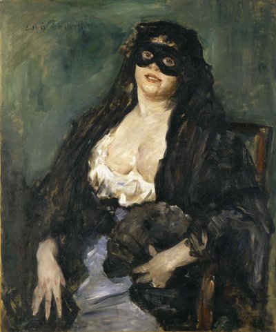 Den sorte maske af Lovis Corinth