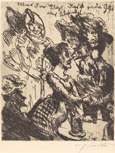Hvad flashen! Det er gustel af blasewitz Hvad er det! Det er Gustel af Blasewitz, 1923. af Lovis Corinth