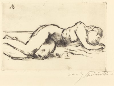 Nøgen kvinde af Lovis Corinth