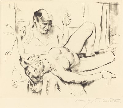 profeti af Lovis Corinth