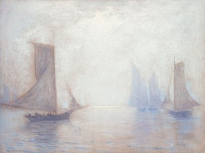 Blå Sejl af Lowell Birge Harrison