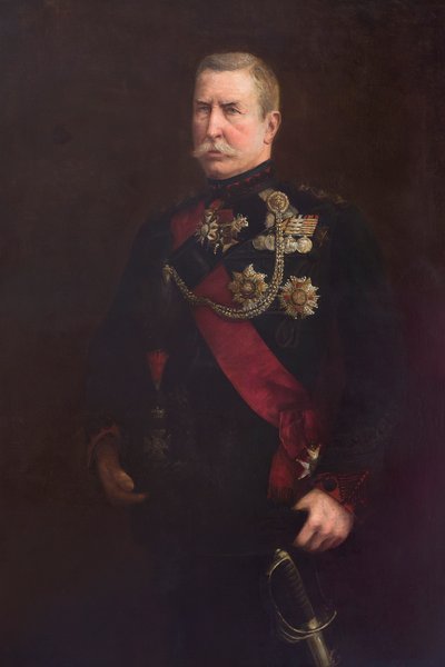Portræt af general Sir Redvers Buller, 20. århundrede (olie på lærred) af Lowes Cato Dickinson