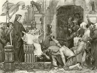 Louis IX åbner fængslerne i Frankrig af Luc Oliver Merson