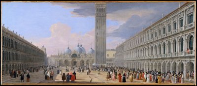 Markuspladsen, Venedig af Luca Carlevarijs