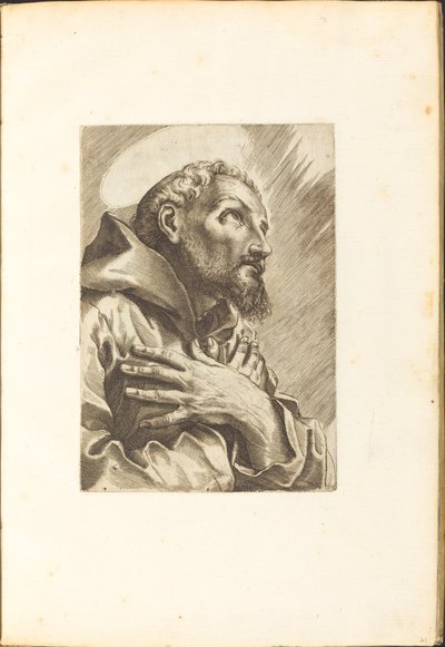 Sankt Frans af Assisi af Luca Ciamberlano
