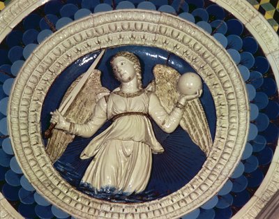 Retfærdighed, rund fra graven af Portugals kardinal, 1460