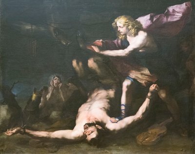 Apollo og Marsyas af Luca Giordano
