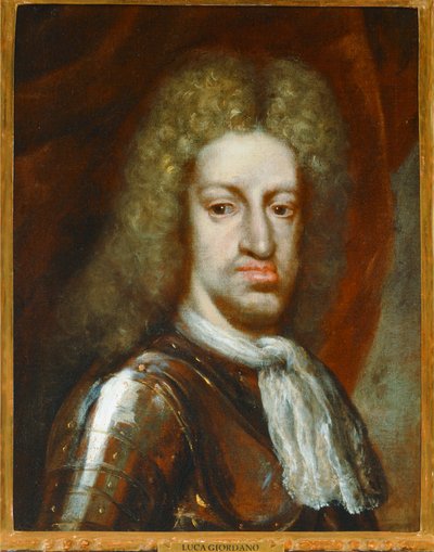 Carlos II, konge af Spanien, søn af FelipeIV ... af Luca Giordano