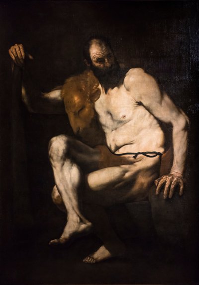 Herkules i hvile af Luca Giordano