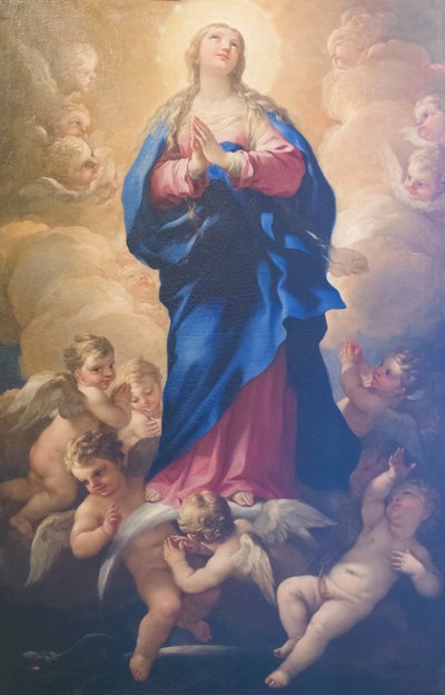 Den ubesmittede undfangelse af Luca Giordano