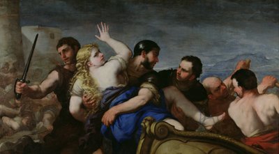 bortførelse af Helena af Luca Giordano