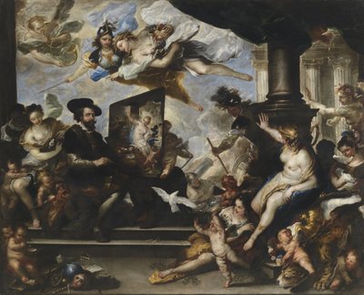 Rubens maler fredsallegorien af Luca Giordano