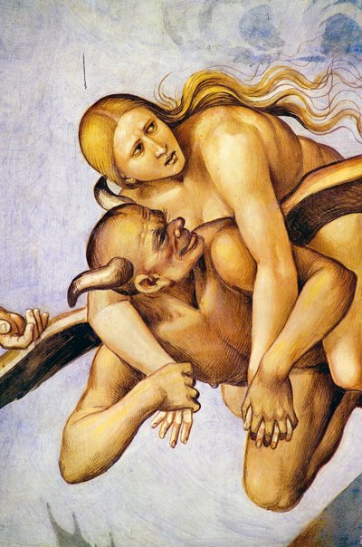 Damned in hell, fra Last Judgment fresko-cyklus af Luca Signorelli