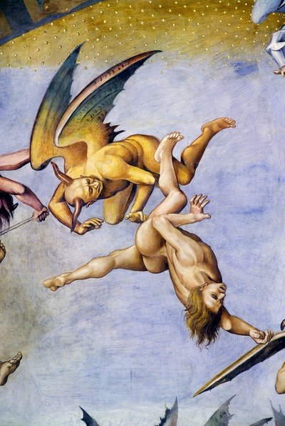 Damned in hell, fra Last Judgment fresko-cyklus af Luca Signorelli