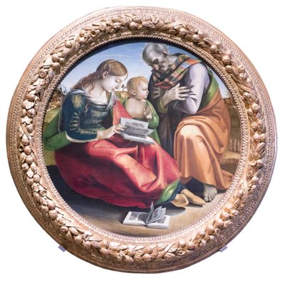 Hellige familie af Luca Signorelli