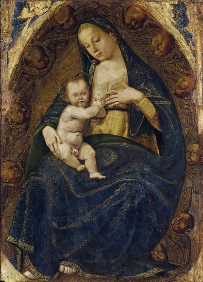 Sygeplejerske Madonna, ca. 1482-1485. af Luca Signorelli