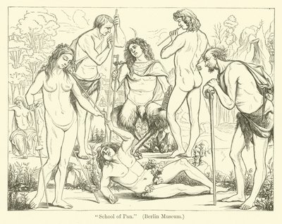 School of Pan (gravering) af Luca Signorelli