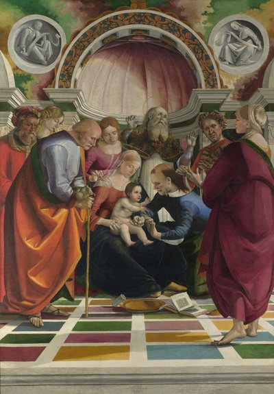 Omskærelsen, ca. 1490 af Luca Signorelli