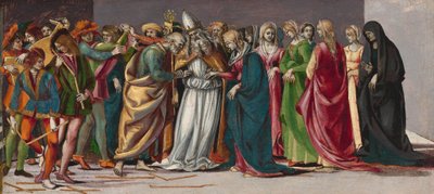 Jomfruens ægteskab, ca. 14901491. af Luca Signorelli
