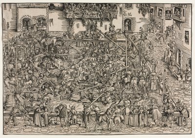 En turnering af Lucas Cranach
