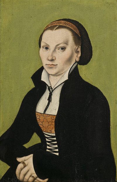 Catharina von Bora, 1527 af Lucas Cranach the Elder