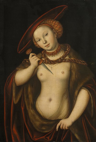 Lucretia af Lucas Cranach